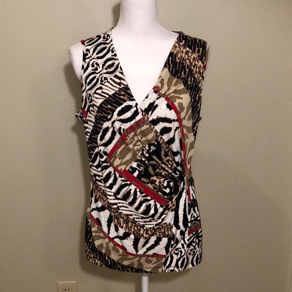 Calvin Klein Multi Patterned Top